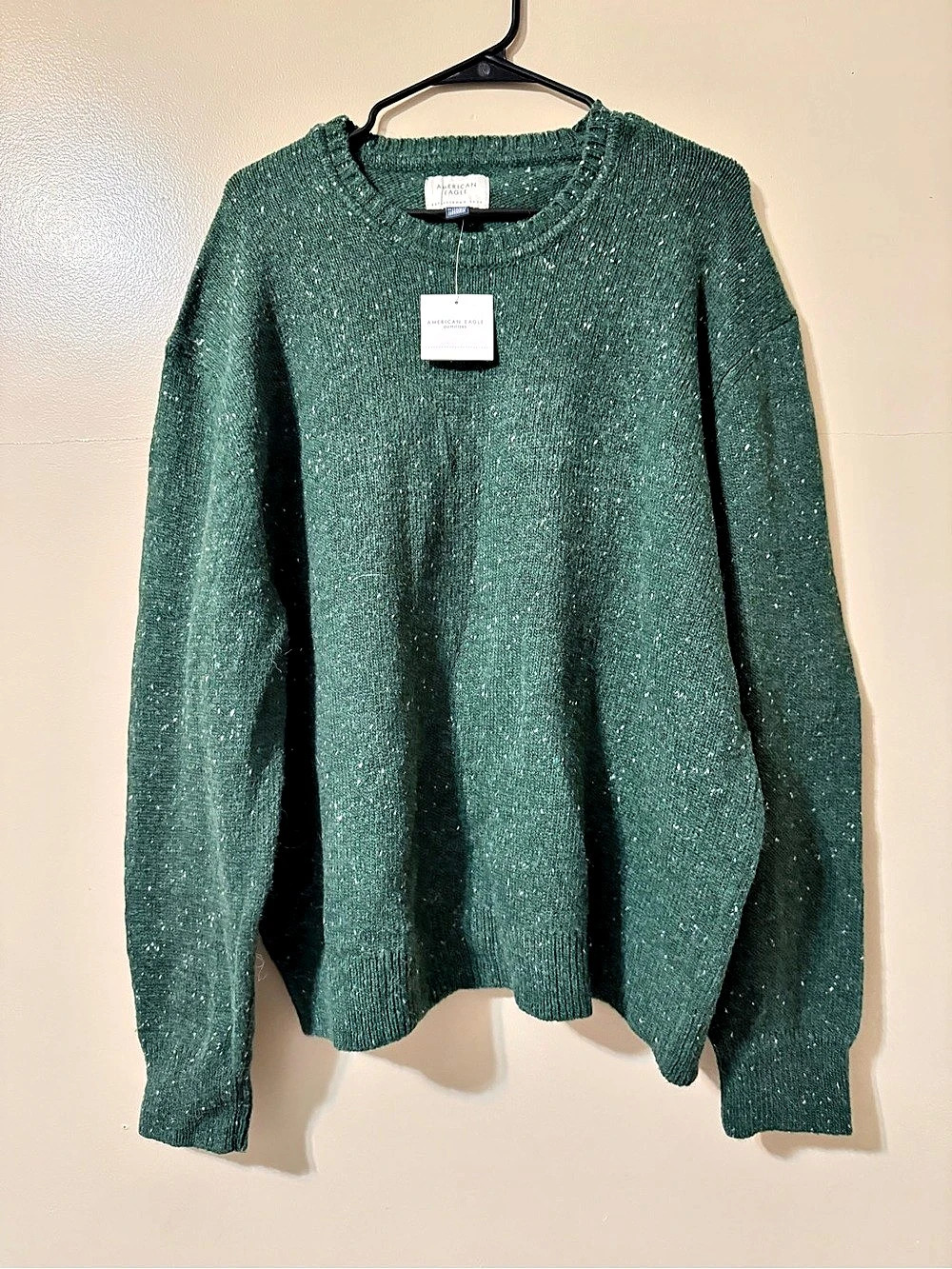 American Eagle Green Crewneck Sweater Size XL NWT